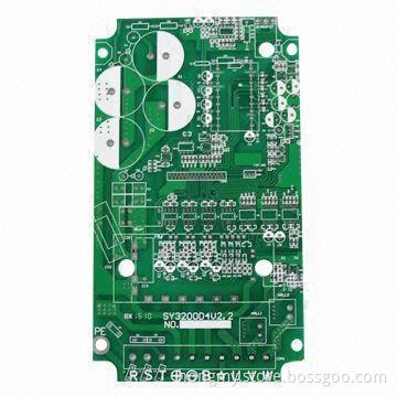 Double-sided PCB, Lead Free HASL, 0.062-inch Thickness, Made of FR4 Material